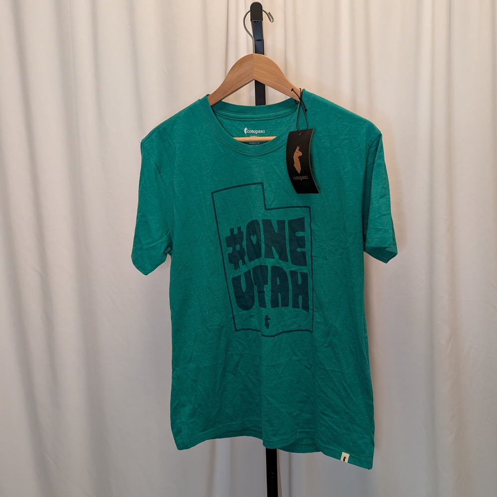 Cotopaxi Teal #OneUtah Graphic Tee